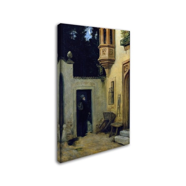 Moritz Von Schwind 'Farewell At Dawn' Canvas Art,22x32